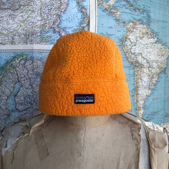 patagonia orange fleece